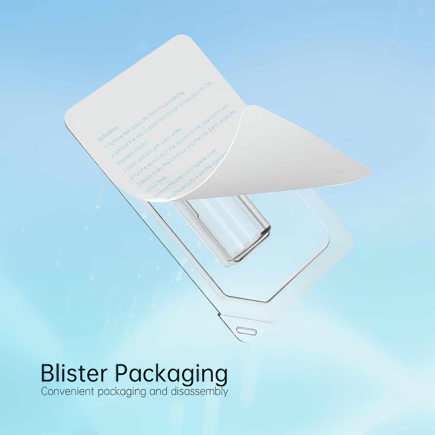 Serum Applicator Hydra Roller Derma Stamp Fine Touch Microneedling Roller Stamp 0.25mm (No Serum) - Medaid International