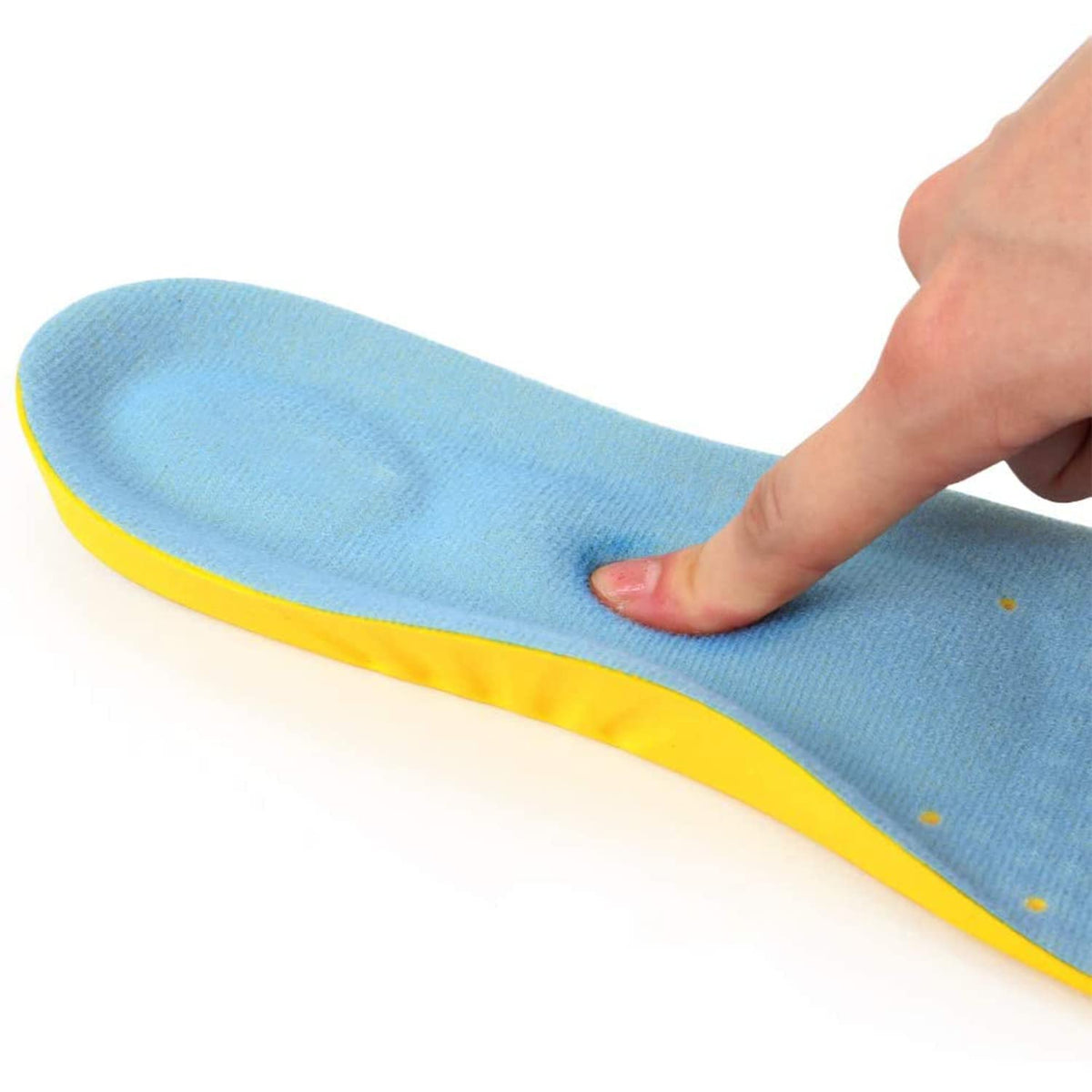 Memory Foam Insoles, PU Sport Insoles, Comfortable Breathable, Shock Absorption Arch Support Insoles