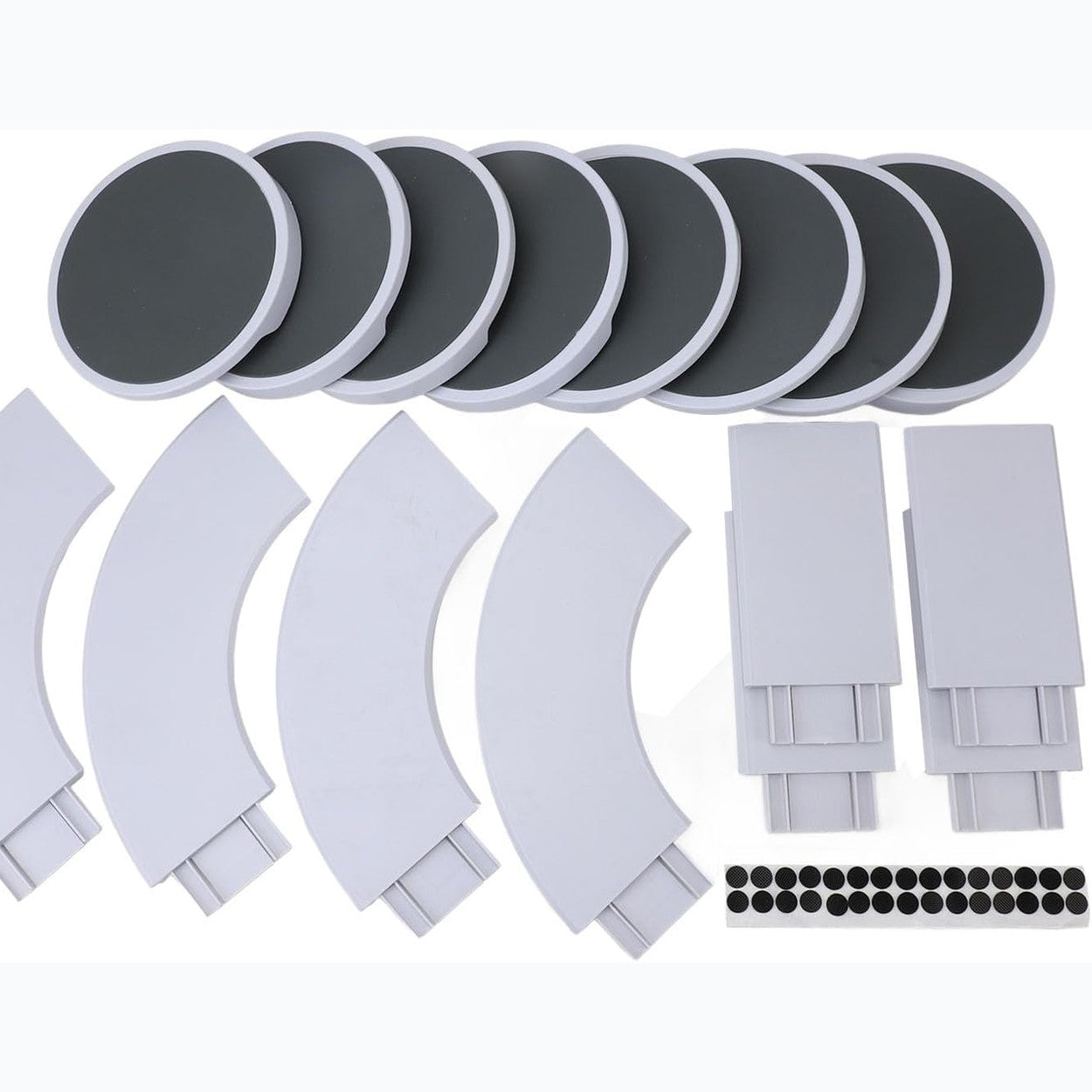 8 Dish Rotating Serving Tray Dining Table Extending Tableware