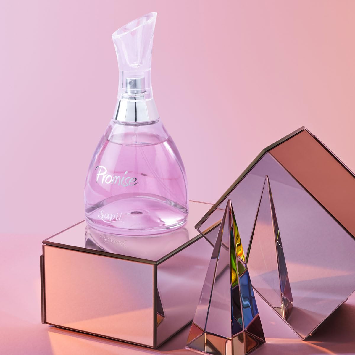 Sapil Promise Perfume for Women - Long-lasting Dubai Floral Fresh EDP Spray 100ml - Enticing Scent for Everyday Wear - Daily Perfume for Women - Medaid International