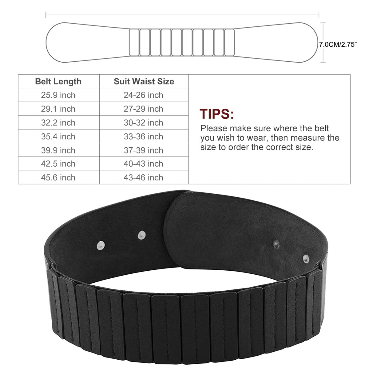 TERRIFI Women Corset Belt Lace-up Waist Corset Belts, Stretchy Retro Corset Belt, Suitable for Women Girls Party Prom Dress