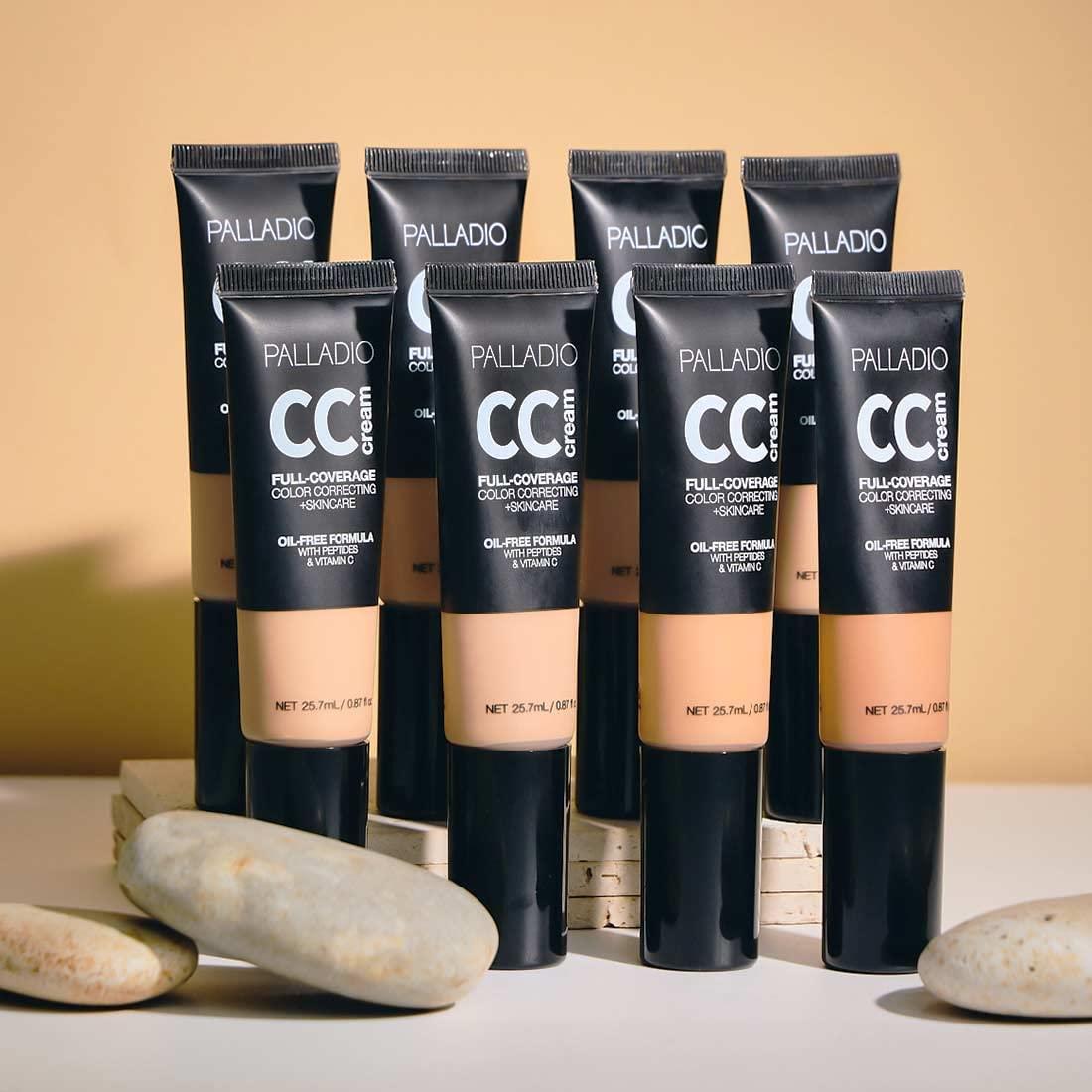 Palladio CC cream full coverage  color correcting + skin care 25.7ml - Medaid International