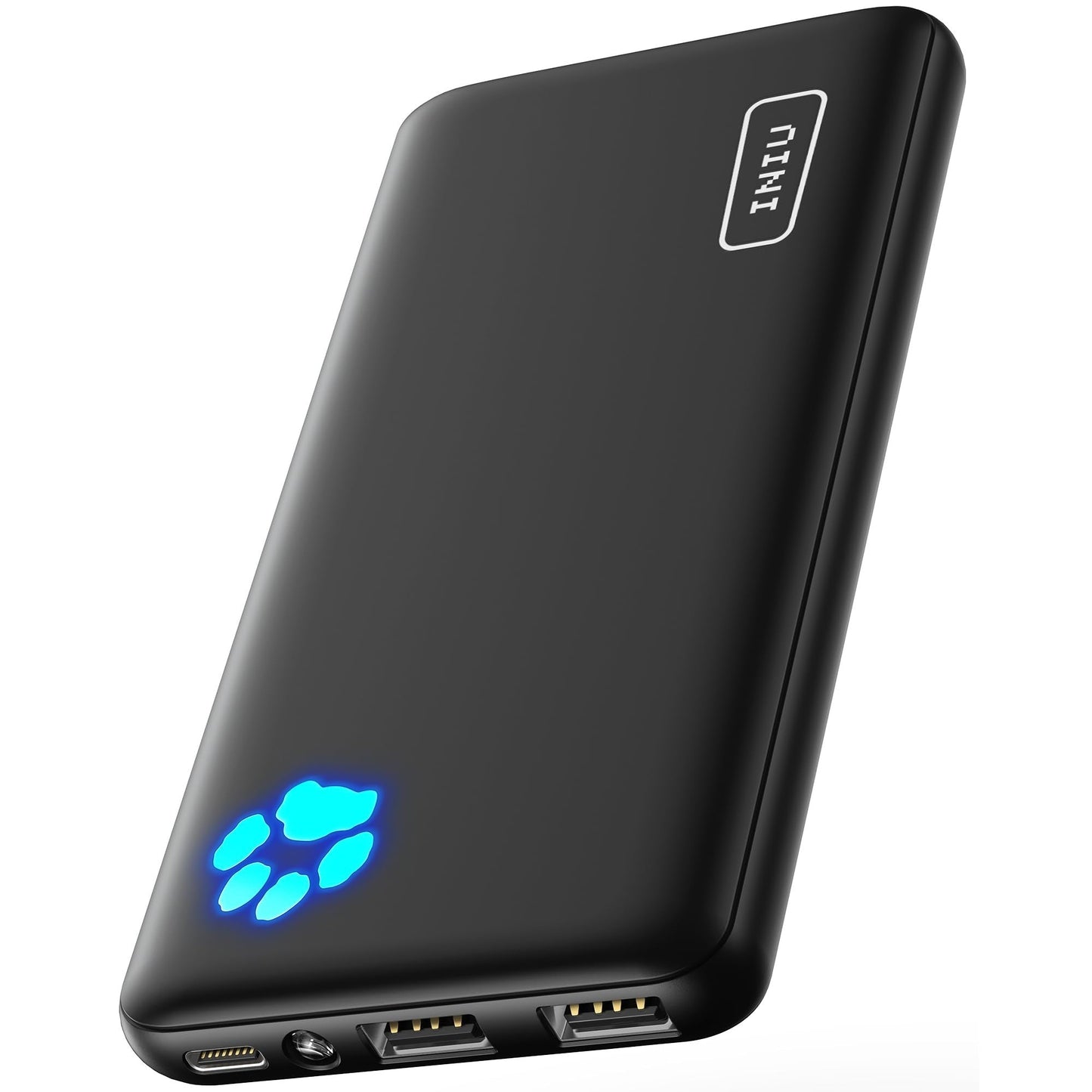 INIU Power Bank, Slimmest & Lightest PowerBank USB C Triple 3A 10000mAh Portable Charger, High-Speed Charging Phone with Flashlight Battery Pack for iPhone 13 12 X Pro Samsung S21 S20 Xiaomi iPad - Medaid International