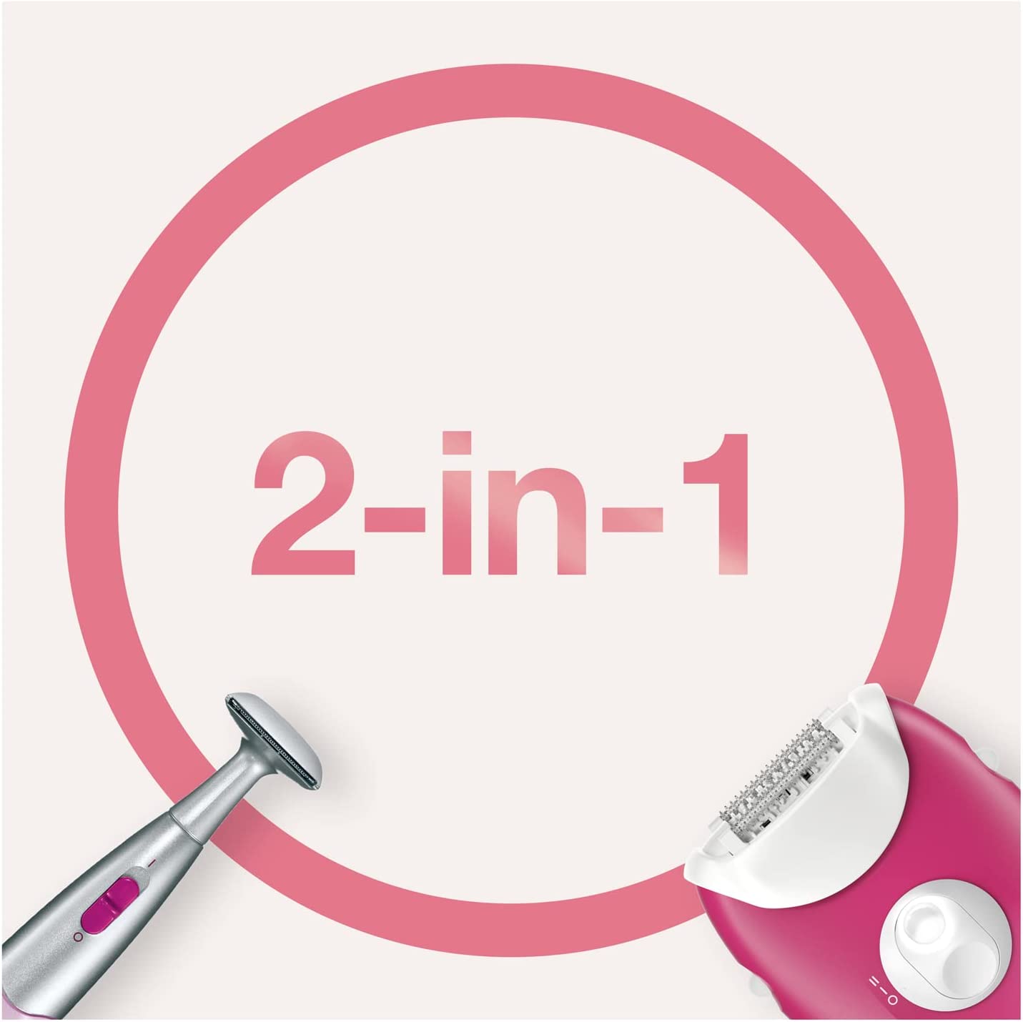 Braun Silk-épil 3 (3-420) epilator with 2 extras including Silk-épil bikini trimmer