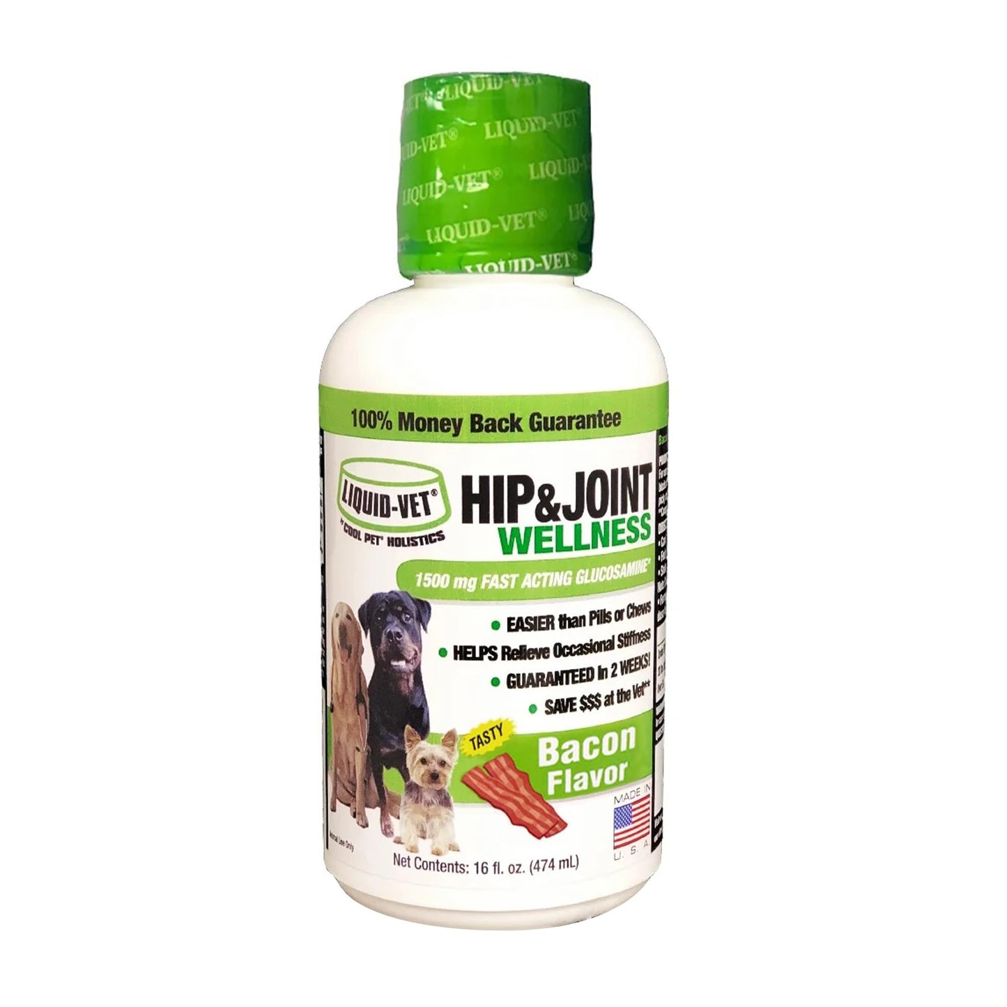 K9 Hip & Joint Formula, Bacon Flavor, 16oz