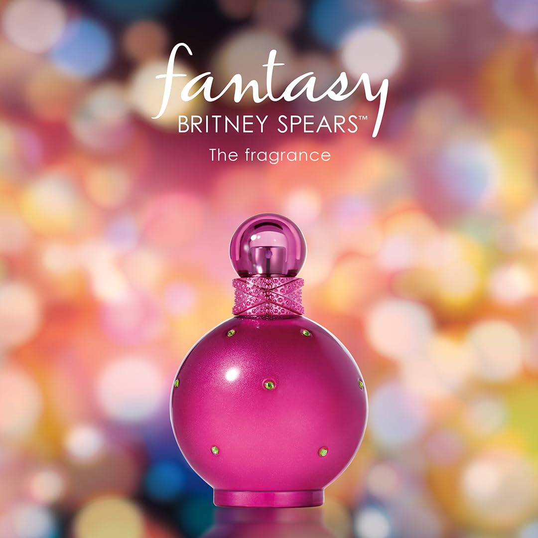 Britney Spears Women's Perfume, Fantasy, Eau De Parfum EDP Spray for Women, 3.3 Fl Oz - Medaid International