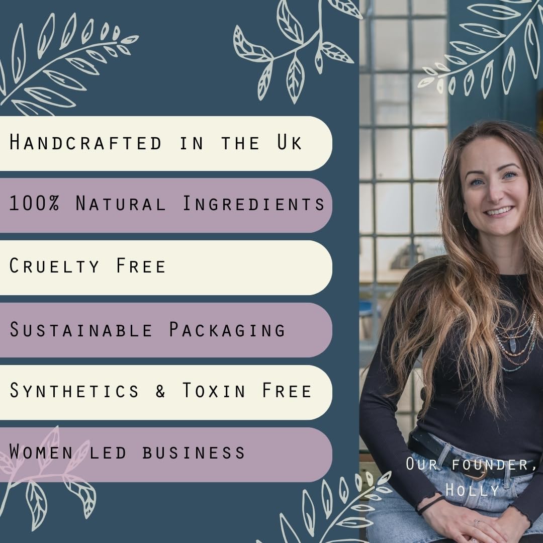The Ilex Wood - Rose and Frankincense Face Serum - 100% Natural, Vegan, Moisturising, Anti Ageing, Wrinkle & Line Reducing, Cruelty Free, Plastic Free, Handcrafted - 20ml (0.68 fl oz) - Medaid International