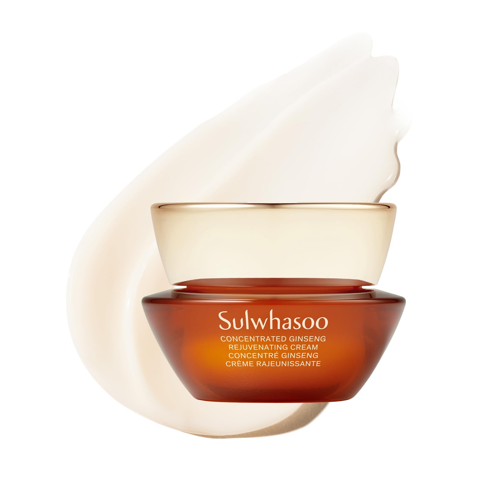 Sulwhasoo Concentrated Ginseng Rejuvenating Cream Mini –Visibly Plump Skin & Wrinkles | Anti-Aging Deep Hydration Moisturizer with Korean Ginseng Actives, Ginseng Peptide & Vitamin C | Korean Skincare - Medaid International