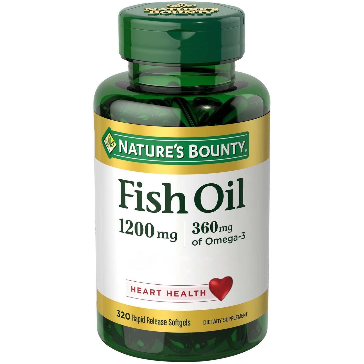 Nature's Bounty Fish Oil, 320 Count - Medaid International