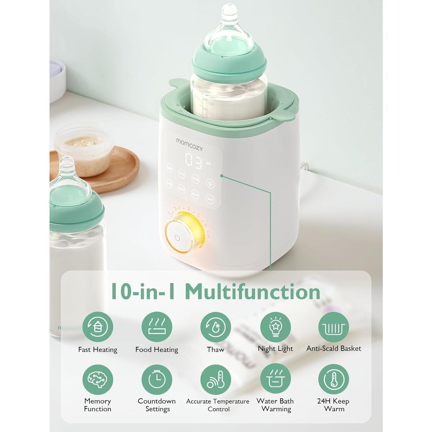 Momcozy Baby Bottle Warmer Mw02