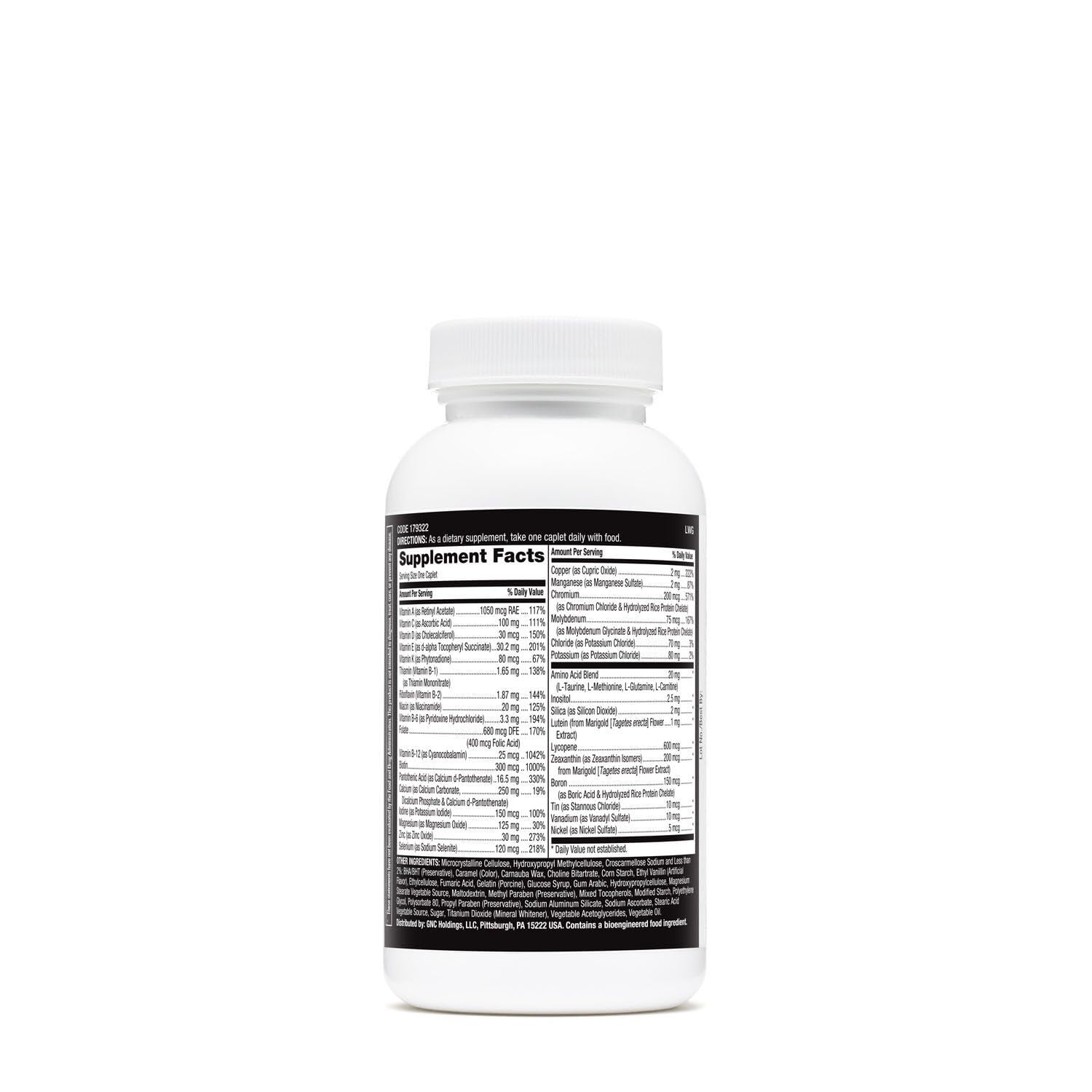 GNC Mega Men Essentials One Daily Multivitamin | Supports Overall Health and Muscle Performance | 60 Count - Medaid International