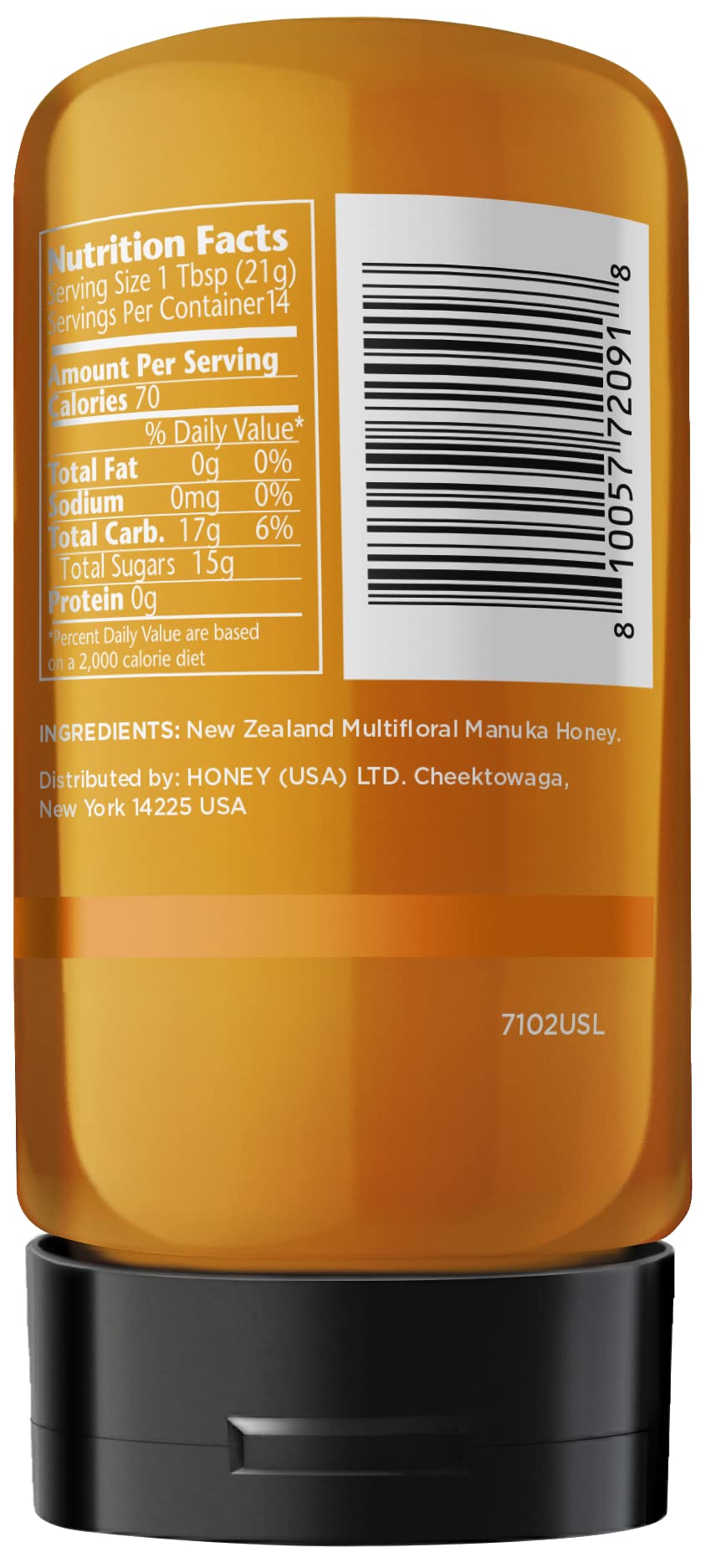 Manuka Doctor - MGO 80+ Squeezy Manuka Honey Multifloral, 100% Pure New Zealand Honey. Certified. Guaranteed. Raw. Non-GMO (10.58 oz) - Medaid International
