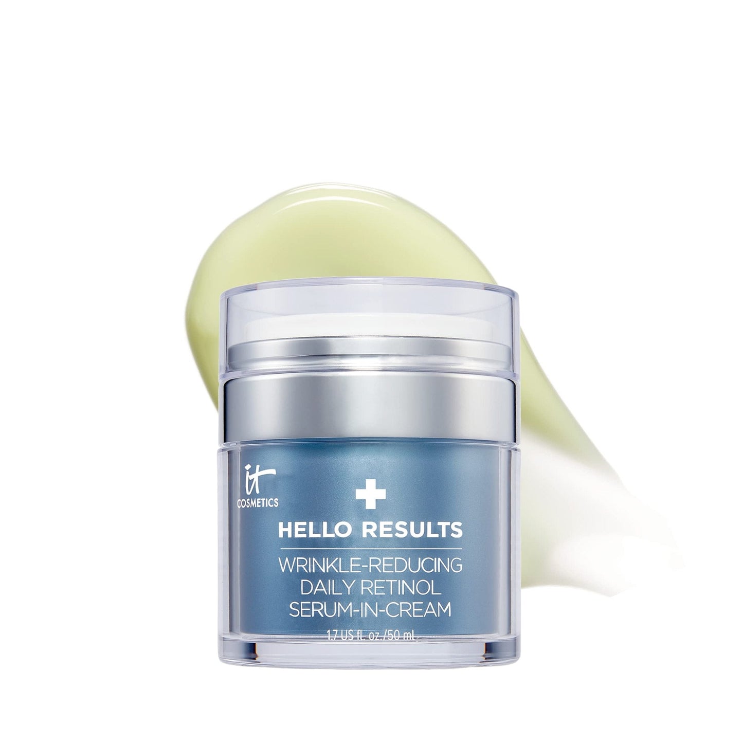IT Cosmetics Hello Results Anti-Aging Retinol Serum-Cream - Firming Face Cream with Niacinamide & Vitamins B5 & E - 1.7 fl oz - Medaid International