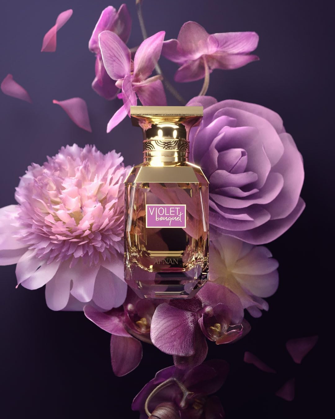 Afnan Violet Bouquet Eau De Parfum for Women, 2.7 Fl. Oz - Medaid International