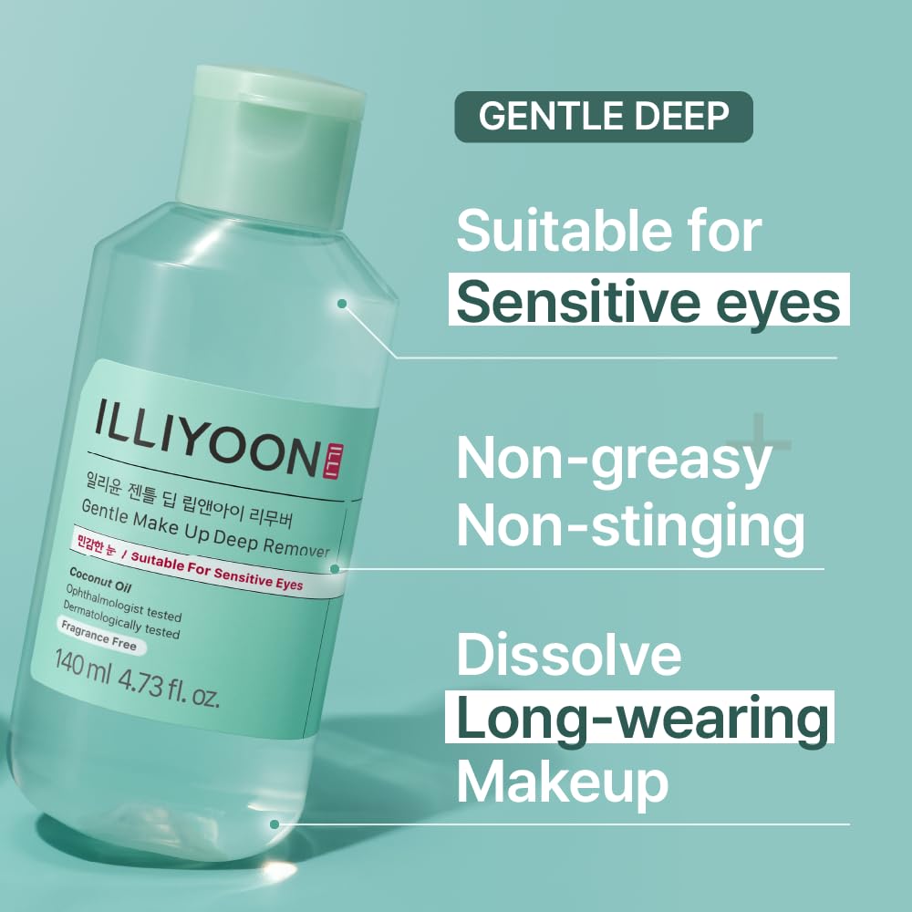 Illiyoon Gentle Deep Facial Cleanser with Lip and Eye Makeup Remover - Medaid International