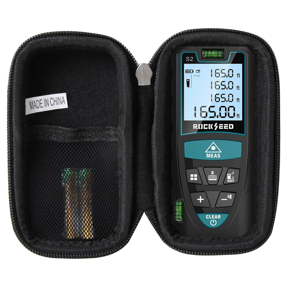 Hermitshell Hard Travel Case for MiLESEEY/RockSeed 229ft Digital Laser Tape Measure Laser Measure Device - Medaid International