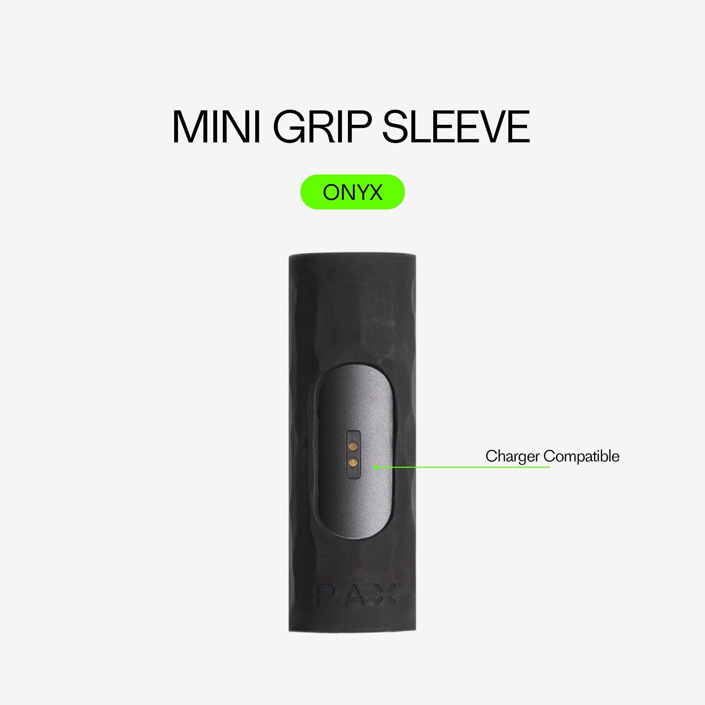 PAX Grip Sleeve – Silicone Sleeve Designed to Snugly & Securely Protect Your PAX – Onyx - Medaid International
