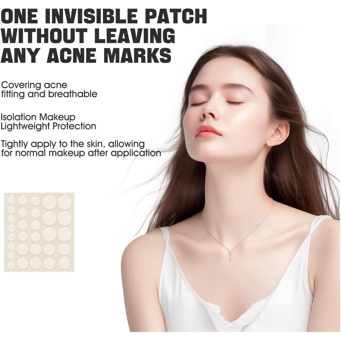 Vavilente Acne Pimple Patches, Hydrocolloid Acne Patches with Tea Tree Oil,Salicylic Acid & Calendula Oil,Pimple Patch for Face, Zit Patches,Pimple Stickers(150 Count) - Medaid International