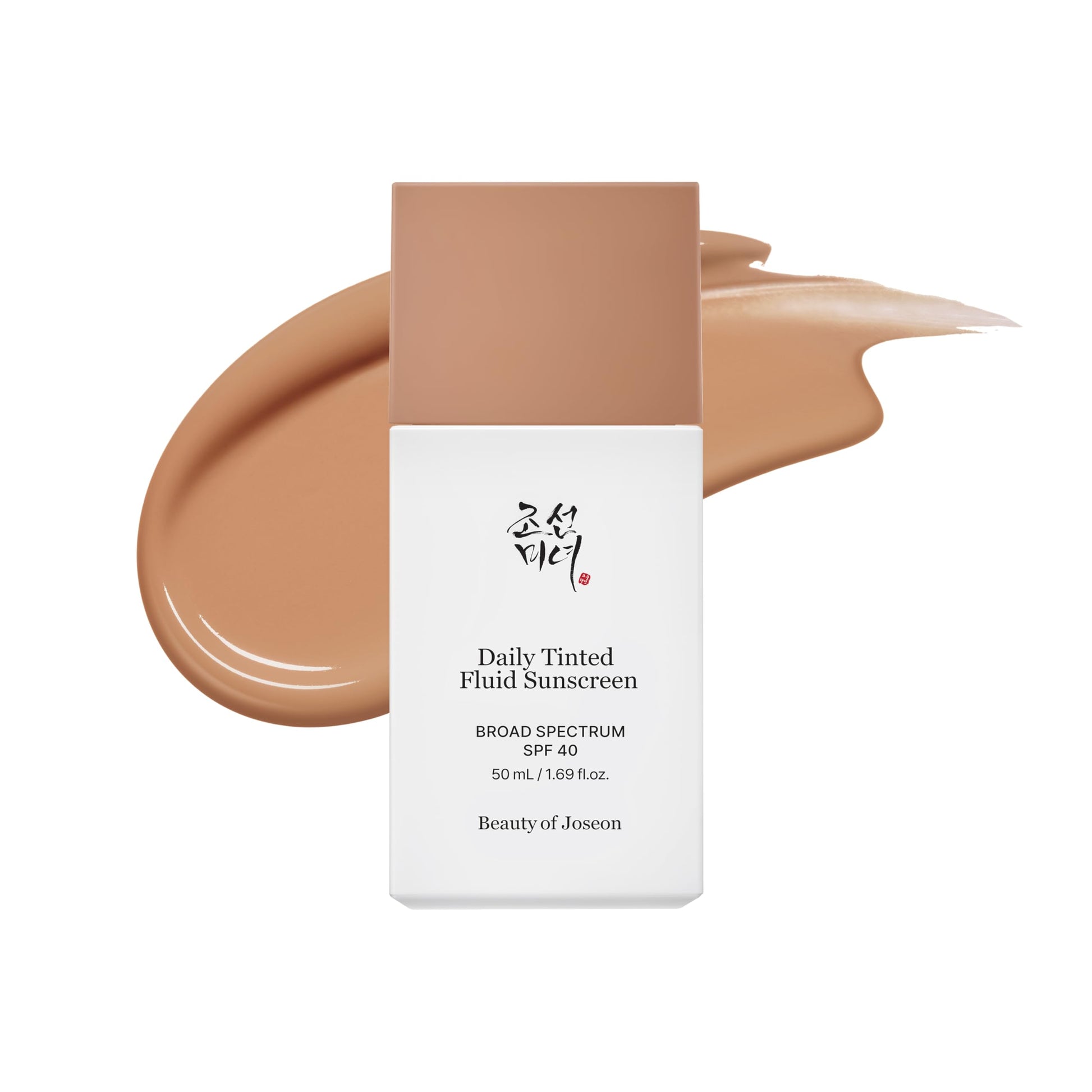 Beauty of Joseon Daily Tinted Fluid Sunscreen 12 Shades for Face Moisturizing Broad Spectrum SPF 40 Korean Skincare 50ml, 1.69 fl.oz #MY210 - Medaid International
