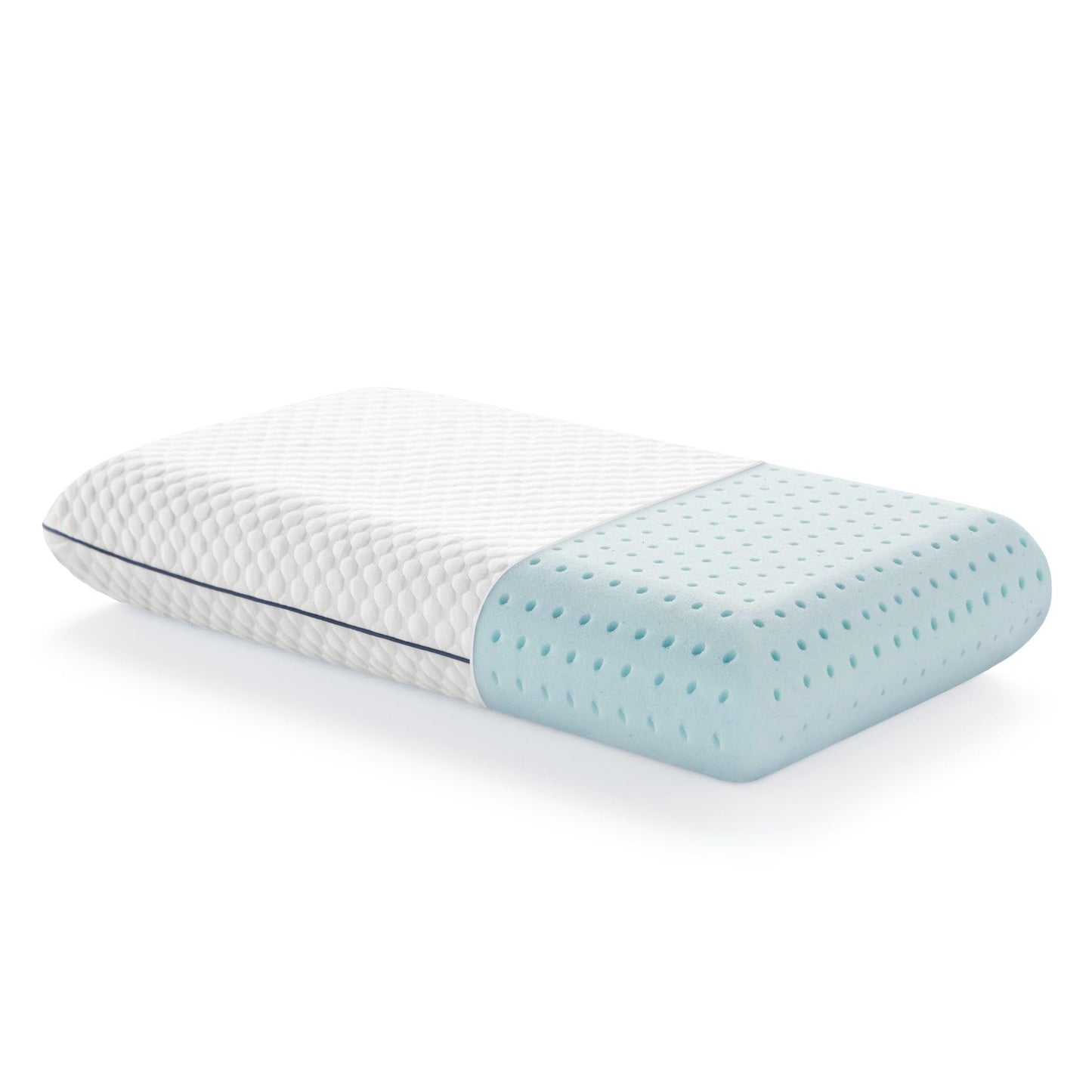 Weekender Gel Memory Foam Pillow - Queen Size - 1-Pack - Medium Plush Feel - Neck and Shoulder Support - Side, Stomach, and Back Sleepers - Home, Hotel, & Hospital Essentials - CertiPur Certified - Medaid International