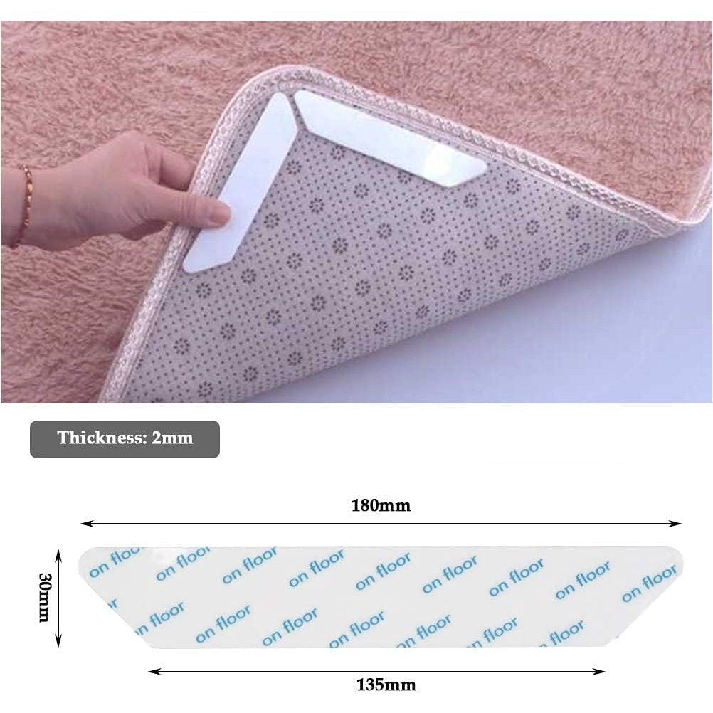 Anti-Slip Rug Grippers (Set of 12pcs)