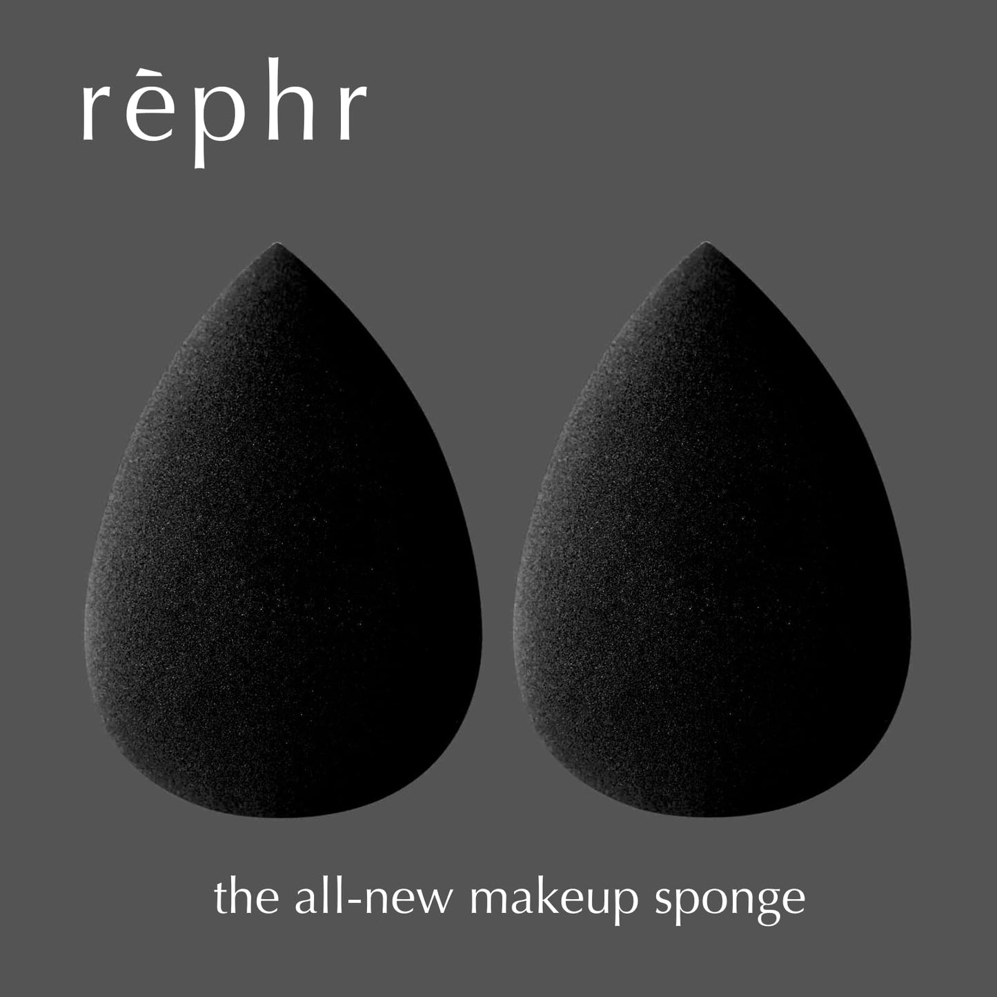 rephr® Makeup Sponge, Makeup Blender for Beauty Products including Liquid Foundation and Concealer, Professional Flawless Streak-Free Finish, Cruelty Free, Vegan, Latex Free, 2 count - Medaid International