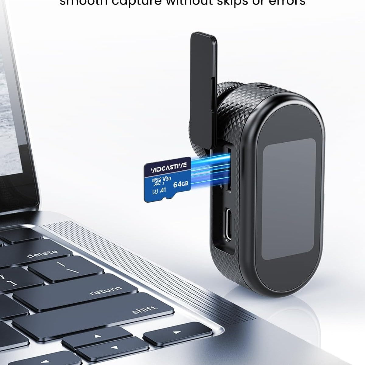 4K Mini Body Camera Wearable POV Action Cam