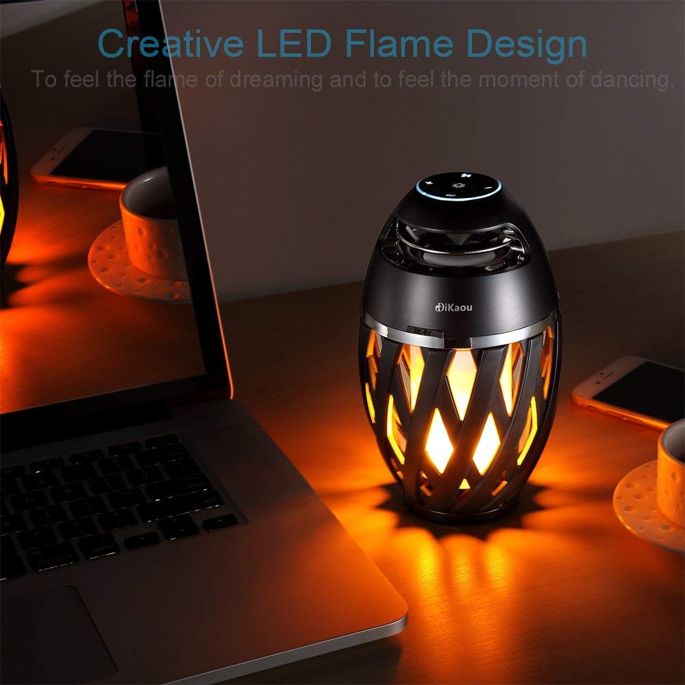 Gifts for Men, Him, Outdoor Bluetooth Speaker, Unique Gifts for Men Him Dad, Wireless Speaker Waterproof with Torch Light, BT5.0 with HD Audio and Enhance Bass, Birthdays Gifts for Men Her Women - Medaid International