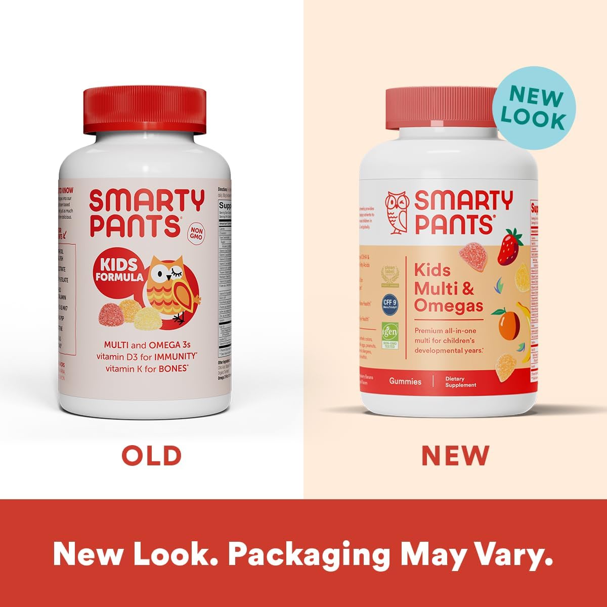 SmartyPants Kids Multivitamin Gummies: Omega 3 Fish Oil (EPA/DHA), Vitamin D3, C, Vitamin B12, B6, Vitamin A, K & Zinc - 120 Count (30 Day Supply) - Medaid International