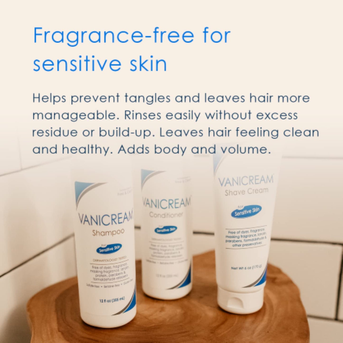 Vanicream Conditioner – pH Balanced Mild Formula Effective For All Hair Types and Sensitive Scalps - Free of Fragrance, Lanolin, and Parabens – 12 Fl Oz - Medaid International