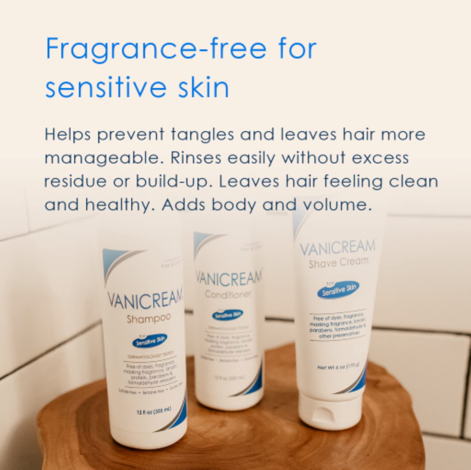 Vanicream Conditioner – pH Balanced Mild Formula Effective For All Hair Types and Sensitive Scalps - Free of Fragrance, Lanolin, and Parabens – 12 Fl Oz - Medaid International