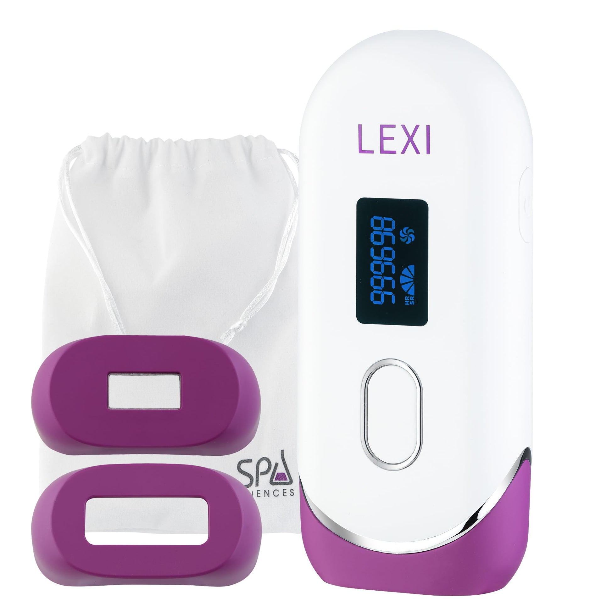 Spa Sciences - LEXI - Painless Permanent IPL Hair Removal System - FDA Cleared with 999,999 flashes, Auto Flash, and Skin Sensor - Medaid International