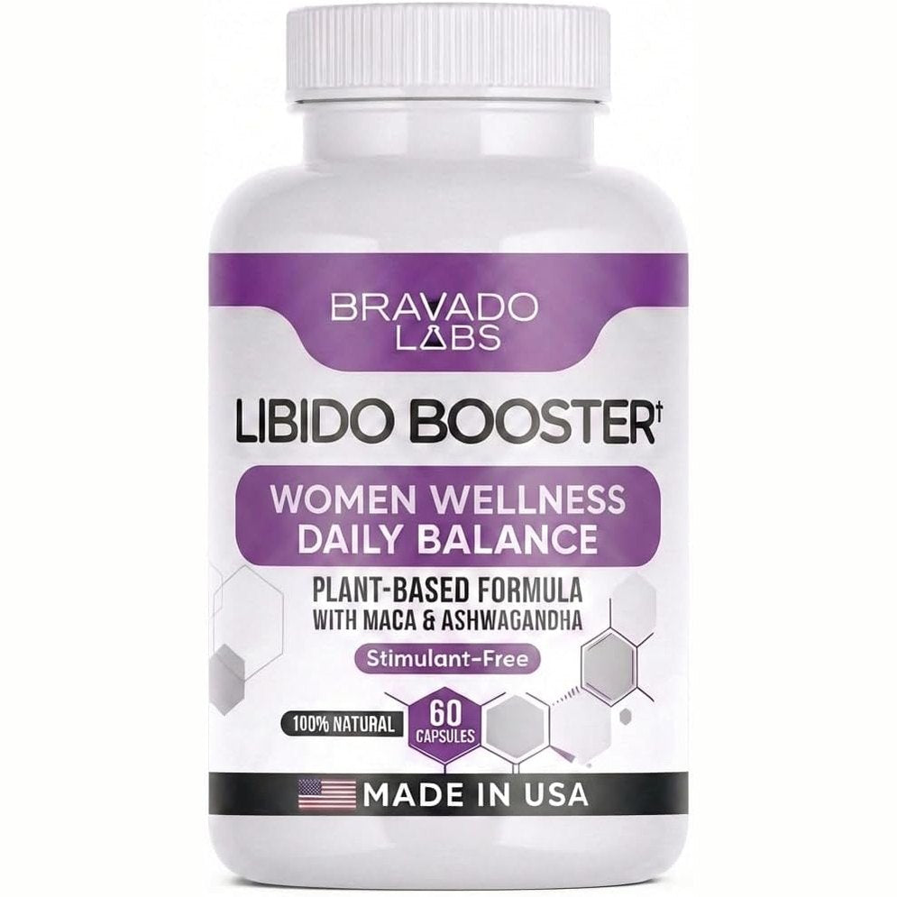 Female Libido Booster for Women – Advanced Women’s Intimacy & Confidence Support – Plant-Based Herbal Blend with Maca, Ginseng & L-Arginine – Made in USA – 60 Capsules
