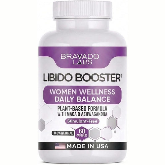 Female Libido Booster for Women – Advanced Women’s Intimacy & Confidence Support – Plant-Based Herbal Blend with Maca, Ginseng & L-Arginine – Made in USA – 60 Capsules