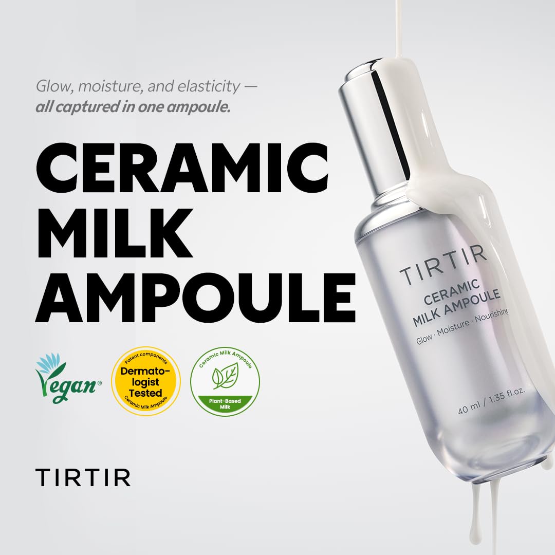 TIRTIR Ceramic Milk Ampoule (1.35 Fl Oz) - Medaid International