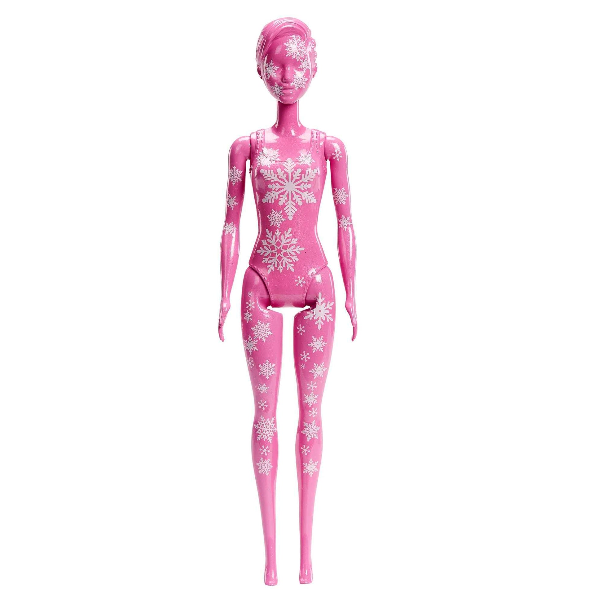 Barbie Color Reveal Advent Calendar, 1 Color Reveal Doll & 3 Pets, Clothes, Accessories & 2 Hair Extensions, 25 Surprises, for Kids - Medaid International