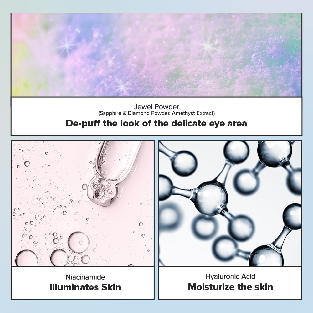 I DEW CARE Hydrogel Eye Patch - Starlit Kitten | Korean Under Eye Patches for dark circles and puffy eyes, Smooths Puffy Eyes, Eye wrinkle patches, Dermatologically Tested, (5 EA) - Medaid International
