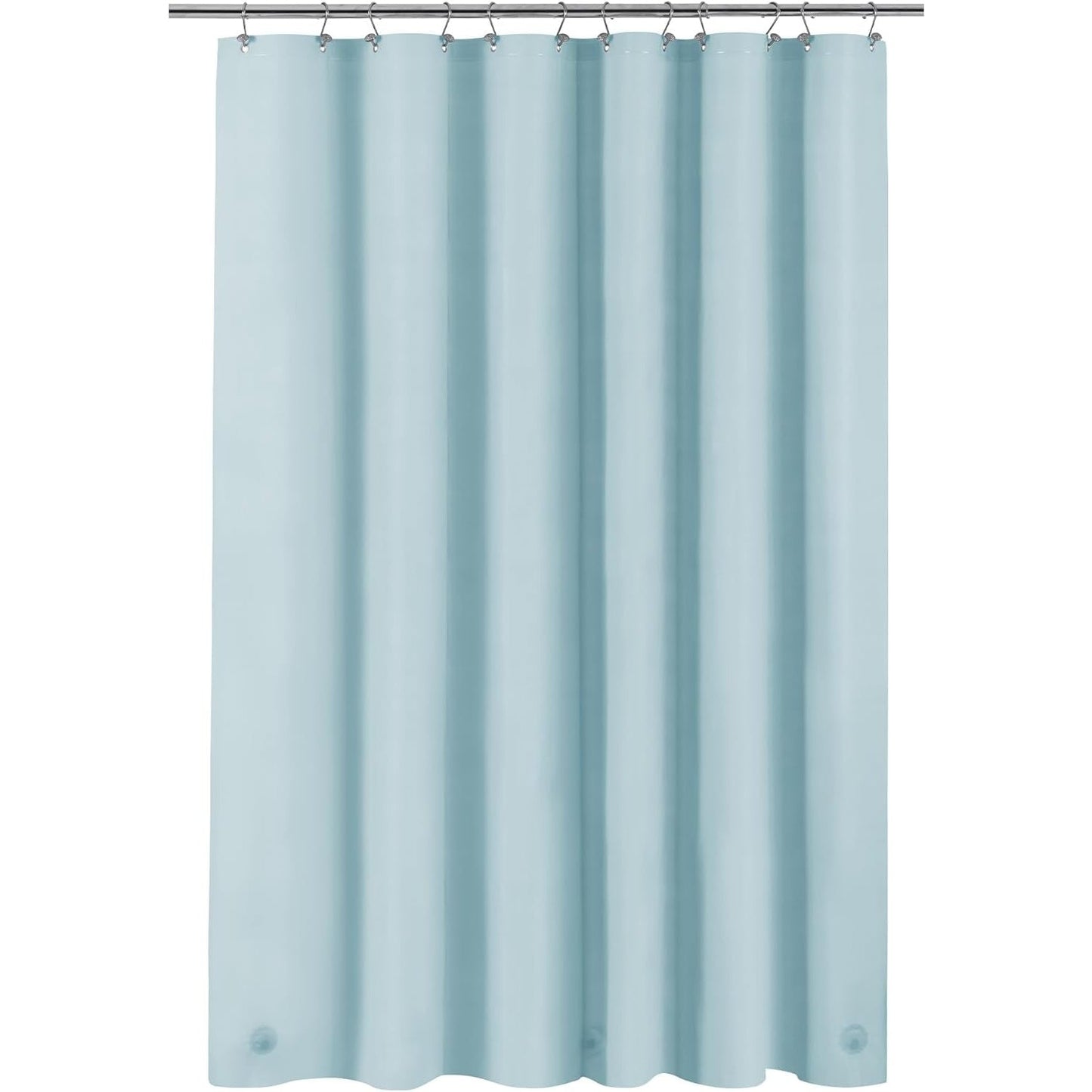 Barossa Design Plastic Shower Liner Clear - Premium PEVA Shower Curtain Liner with Rustproof Grommets and 3 Magnets, Waterproof Cute Lightweight Standard Size Shower Curtains for Bathroom - Clear - Medaid International