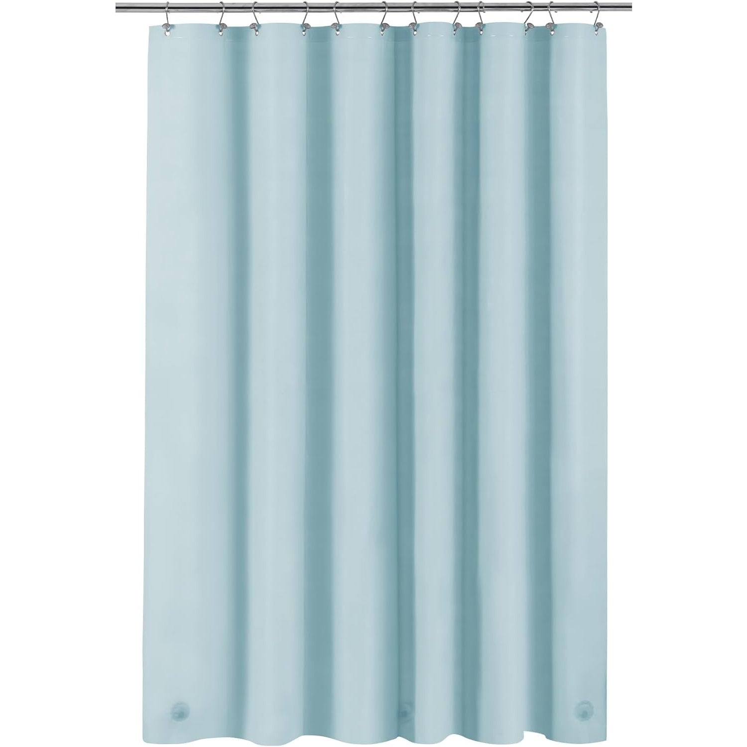 Barossa Design Plastic Shower Liner Clear - Premium PEVA Shower Curtain Liner with Rustproof Grommets and 3 Magnets, Waterproof Cute Lightweight Standard Size Shower Curtains for Bathroom - Clear - Medaid International