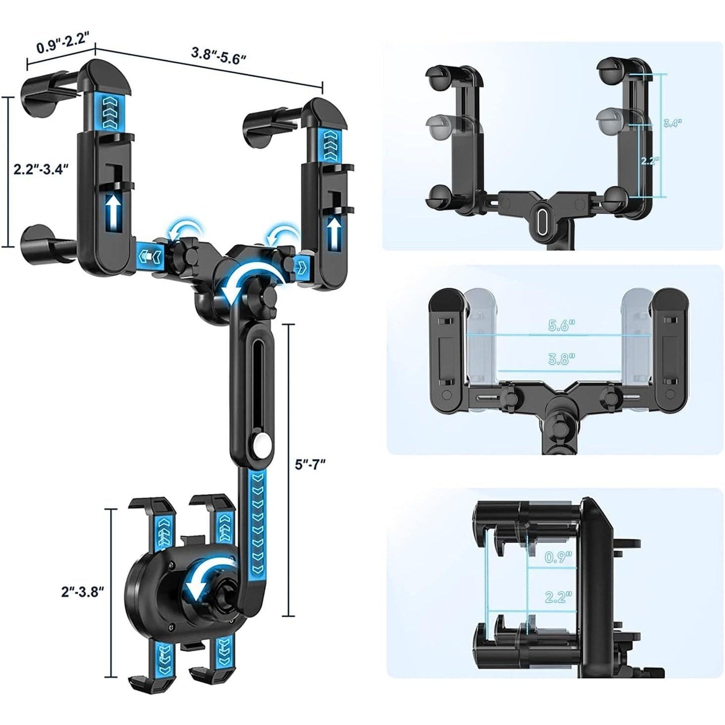 Car Phone Holder (360° Rotatable)