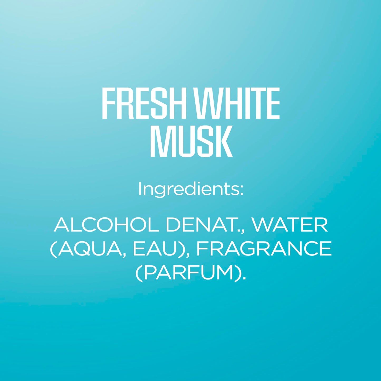 Body Fantasies Signature Fragrance Body Spray, Fresh White Musk, 8 Fluid Ounce - Medaid International