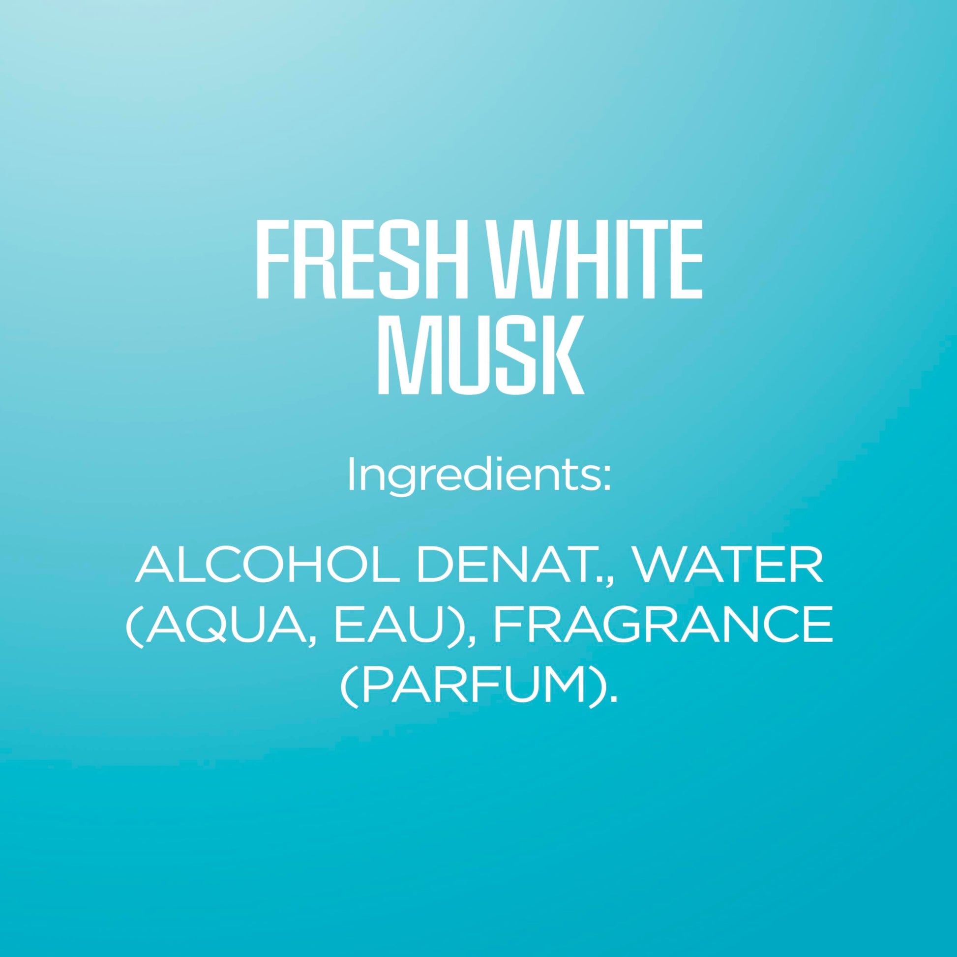 Body Fantasies Signature Fragrance Body Spray, Fresh White Musk, 8 Fluid Ounce - Medaid International