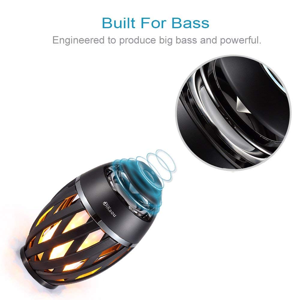 Gifts for Men, Him, Outdoor Bluetooth Speaker, Unique Gifts for Men Him Dad, Wireless Speaker Waterproof with Torch Light, BT5.0 with HD Audio and Enhance Bass, Birthdays Gifts for Men Her Women - Medaid International