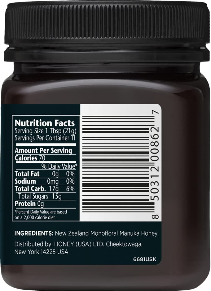 Manuka Doctor - MGO 925+ Manuka Honey Monofloral, 100% Pure New Zealand Honey. Certified. Guaranteed. Raw. Non-GMO (8.75 oz) - Medaid International