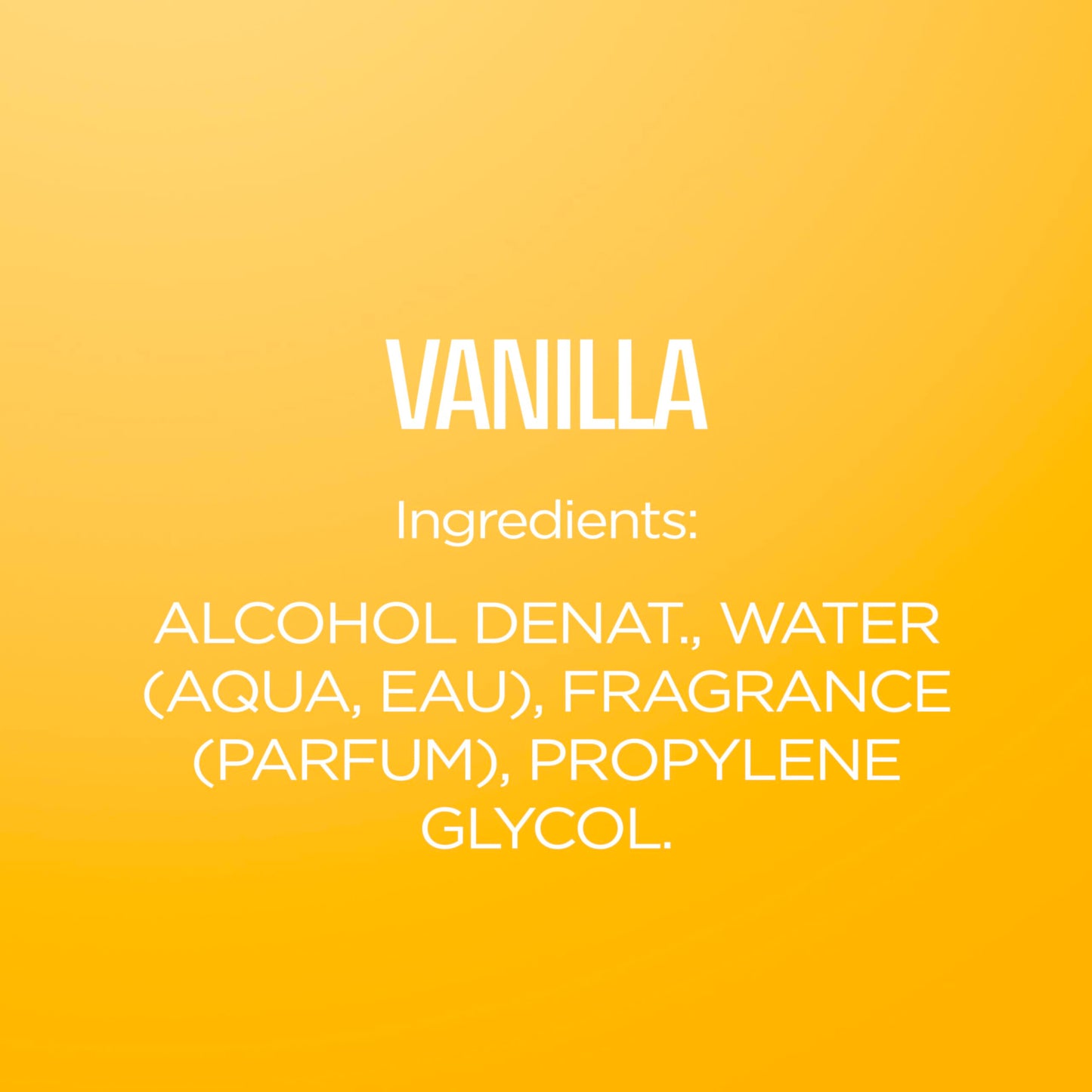 Body Fantasies Fragrance Body Spray, Vanilla, 8 Ounce - Medaid International