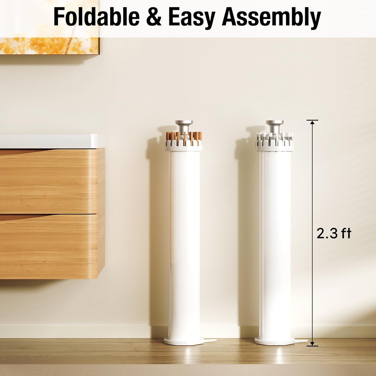 Folding Tripod Clothes Airer – Compact Drying Rack with 16 Rotating Arms, Aluminum, Indoor/Outdoor Use - Medaid International