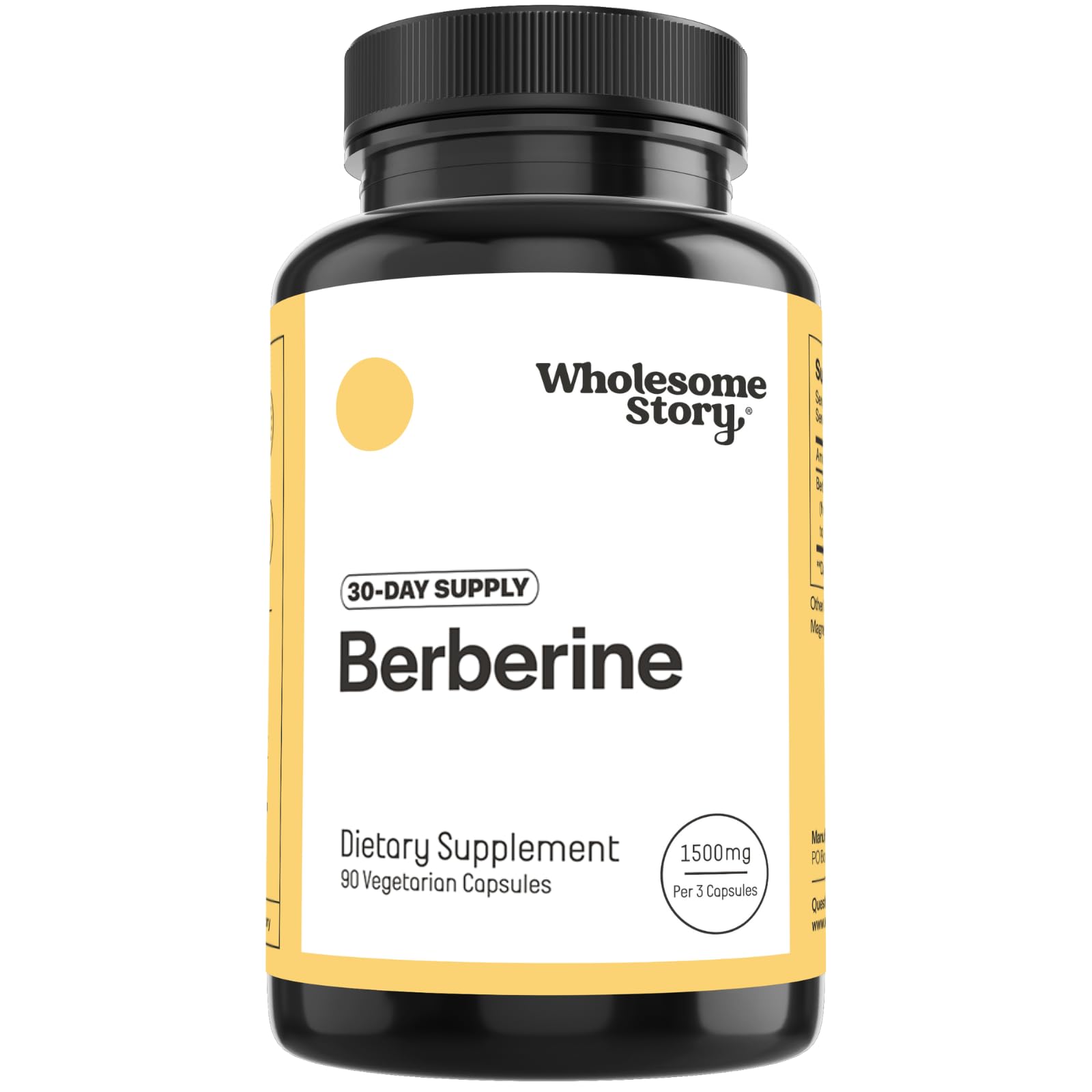 Berberine Supplement 1500mg | Berberine 500mg Per Capsule | 97% Standardized Purity | Supports Metabolic Profiles & Hormonal Balance | 90 Berberine HCL Capsules | Berberine Supplements 30-Day Supply - Medaid International