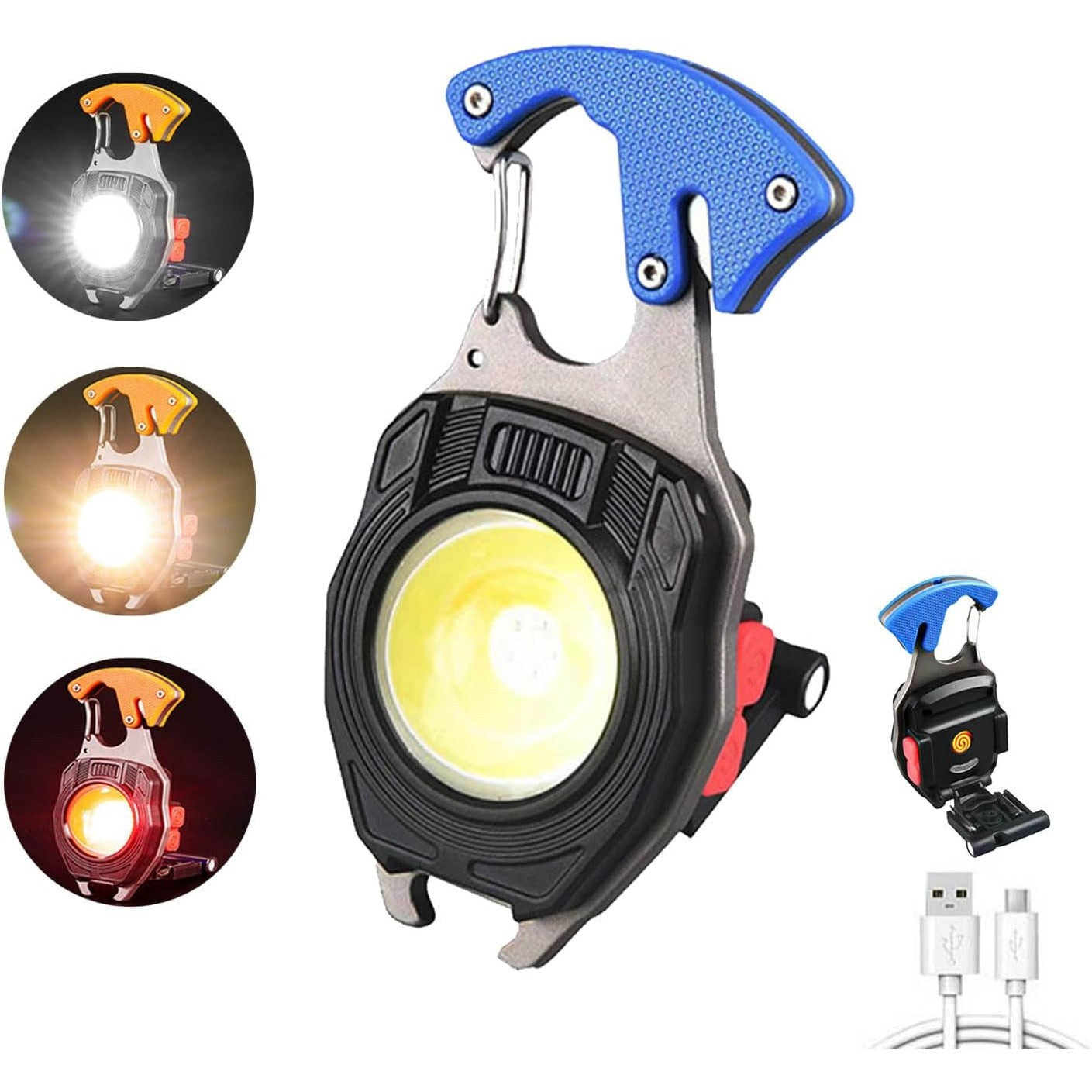 Multi Functional Keychain Portable Flashlight