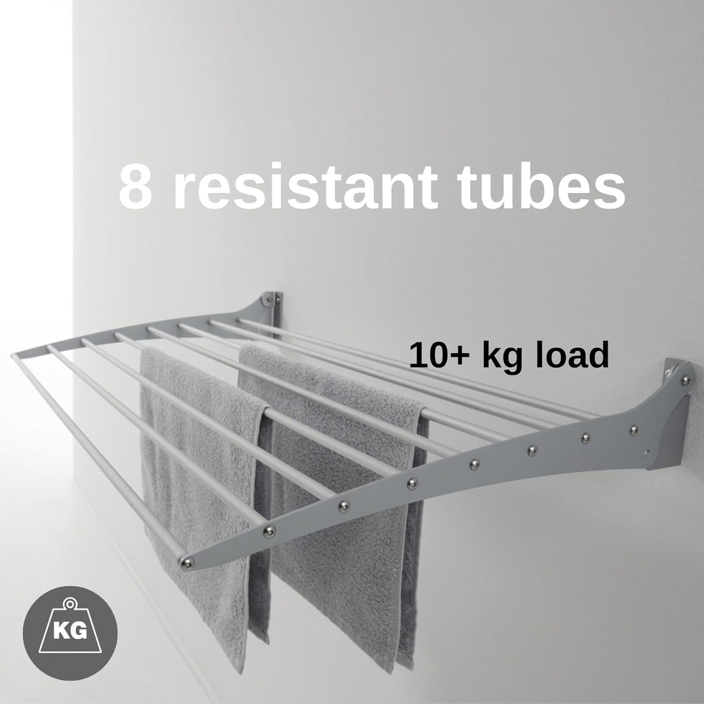 Retractable Wall Mounted Drying Rack