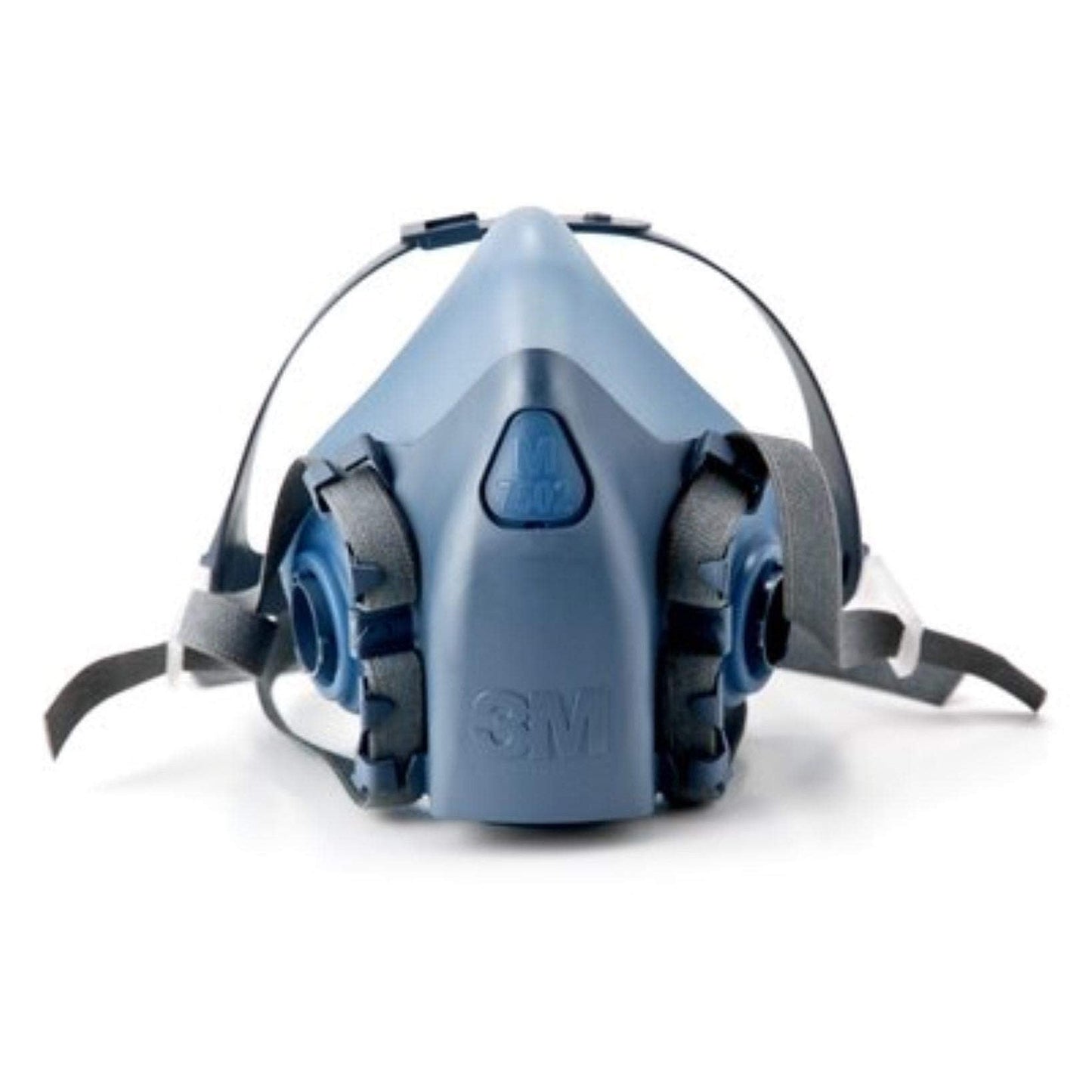 Dust masks and respirators from 3M, blue color - M size